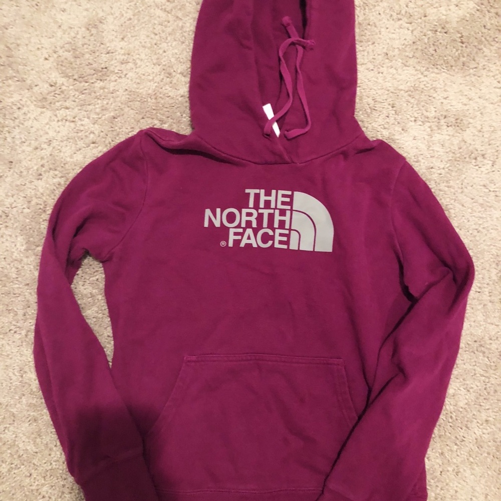 Small. Purple. The North Face sweatshirt